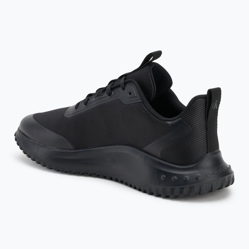 Мъжки обувки Calvin Klein YM0YM01442 Eva Runner Lace Up Mat Mix 0GJ triple black 3