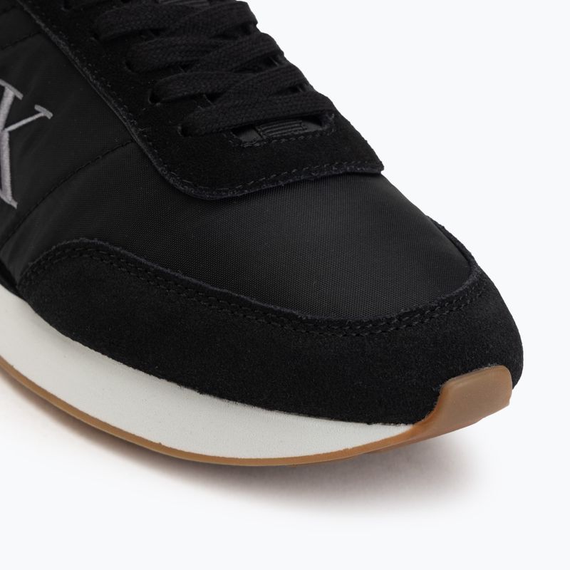 Дамски обувки Calvin Klein YW0YW02060 Retro Runner Sock Laceup Mix Mat black/gyn metal/gum 7
