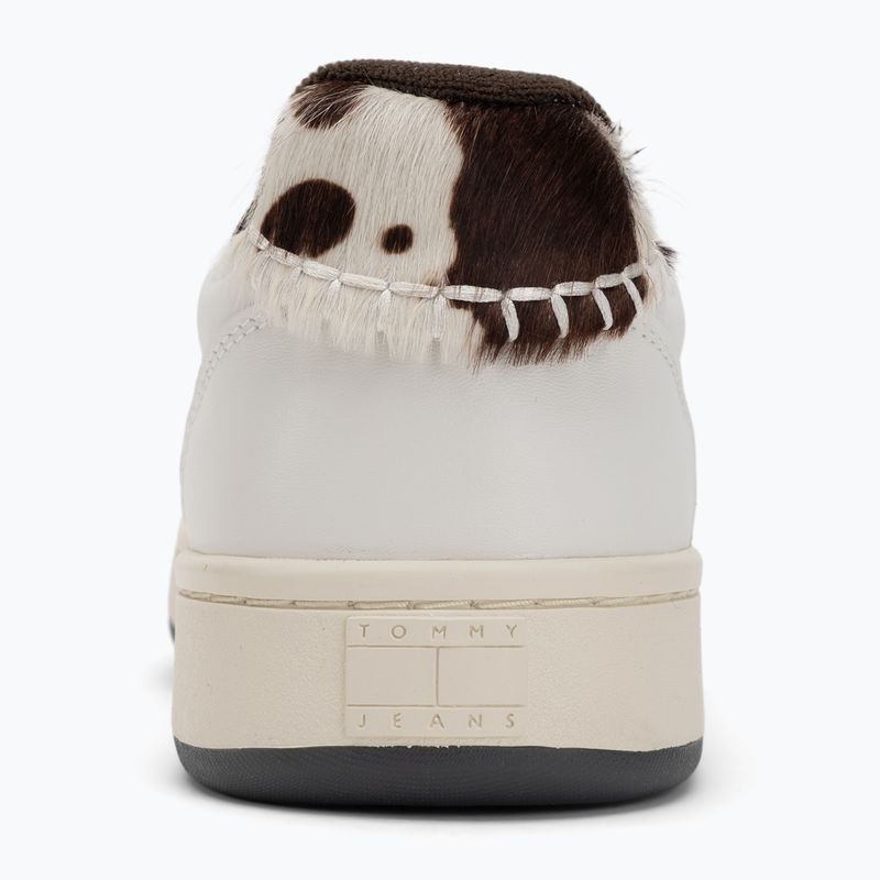 Дамски обувки Tommy Hilfiger Archive 98 Calf Hair Tab ecru/dark coffee 6
