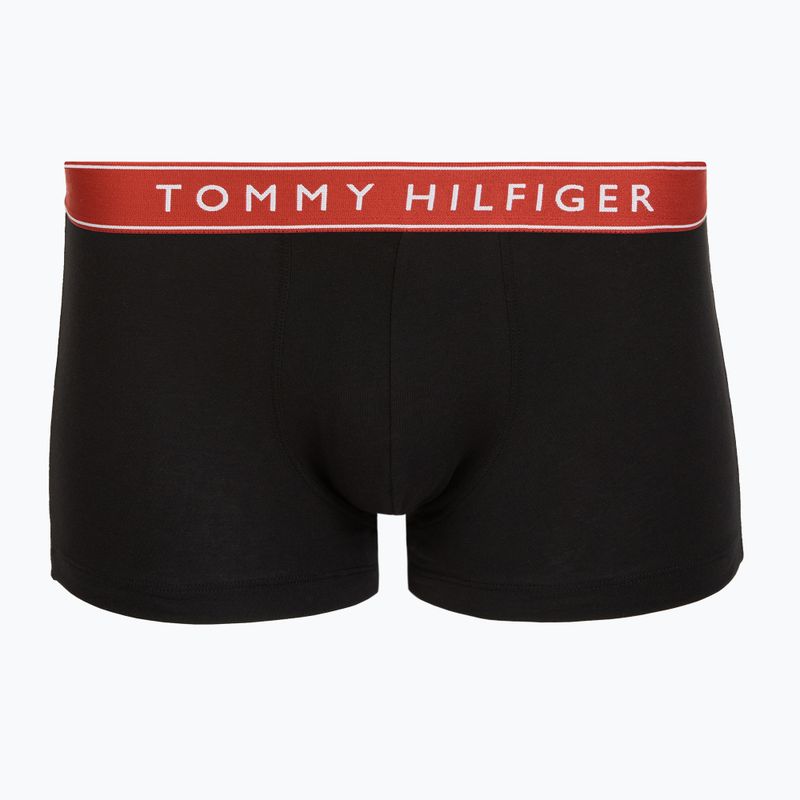 Боксерки Tommy Hilfiger Trunk WB 3 чифта brick blue/terra red/army green 3