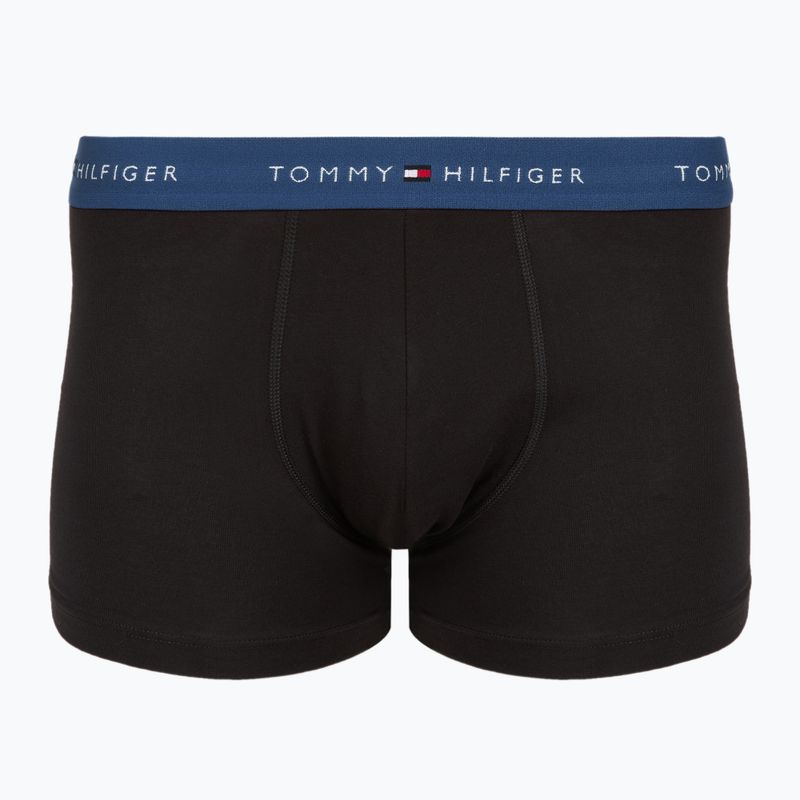 Боксерки Tommy Hilfiger Trunk WB 7 чифта blk/mid red/aegean sea/dsrt sky/blu jeans/f r/wht 10
