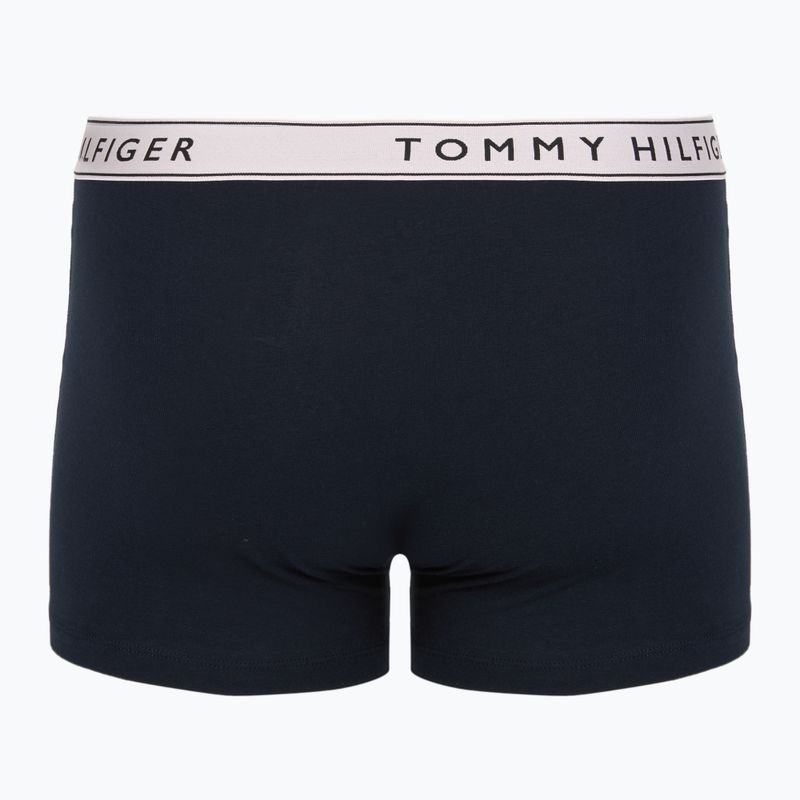Боксерки Tommy Hilfiger Trunk WB 3 чифта purple pink/antique silverer/aegean sea 2