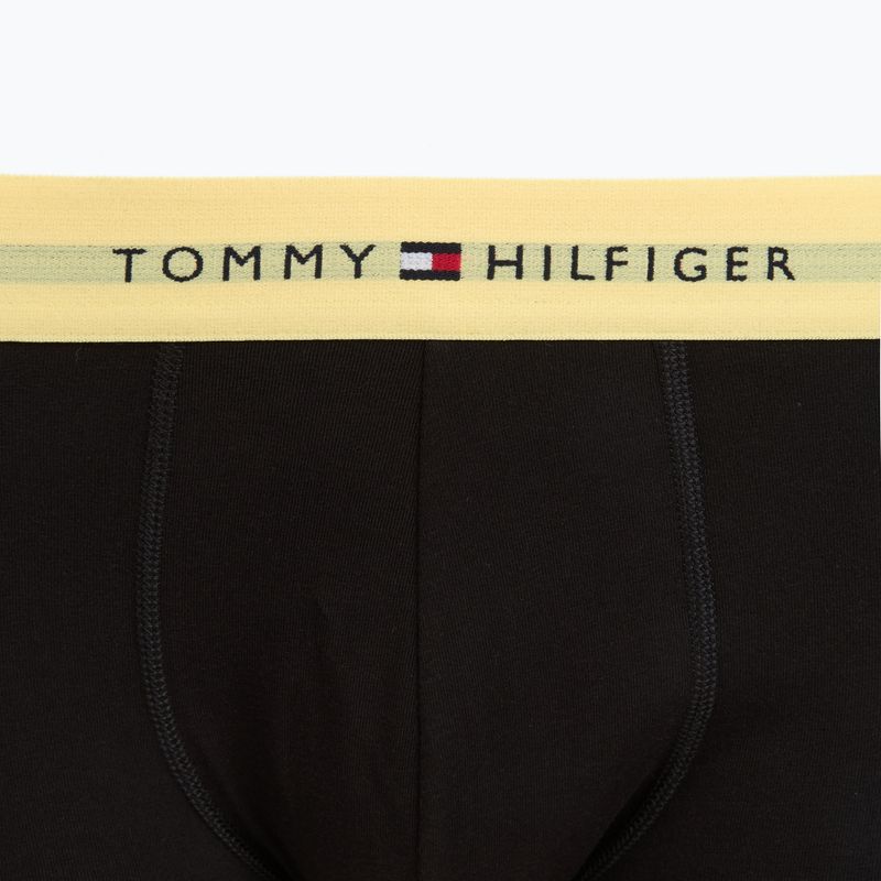 Мъжки боксерки Tommy Hilfiger Trunk WB 3 pairs black/citronella/woodridge 6