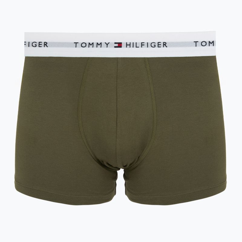 Мъжки боксерки Tommy Hilfiger Trunk 3 pairs army green/prp nvy/nov grn 6