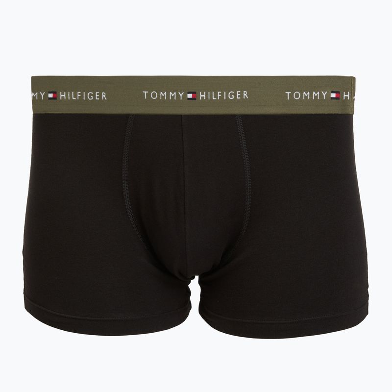 Мъжки боксерки Tommy Hilfiger Trunk WB 3 pairs army green/wdg blue/ptch blue 3