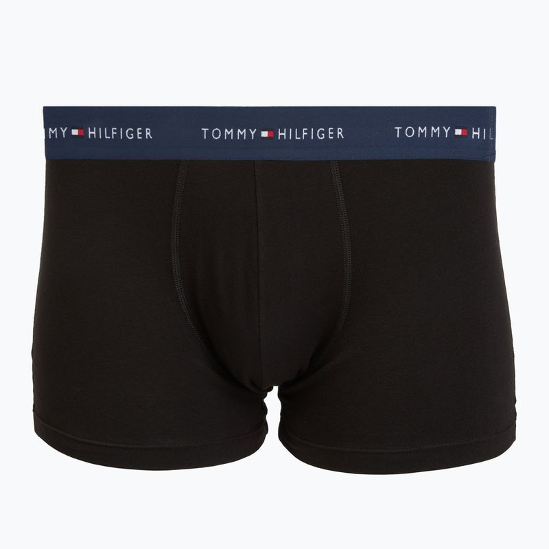 Мъжки боксерки Tommy Hilfiger Trunk WB 3 pairs army green/wdg blue/ptch blue 4