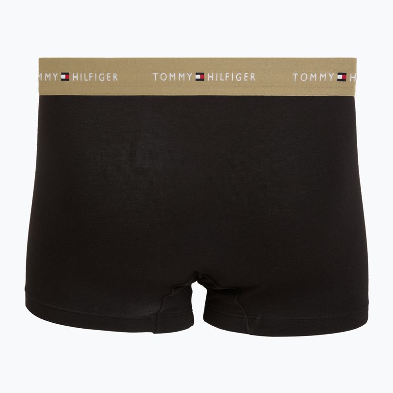 Мъжки боксерки Tommy Hilfiger Trunk WB 3 pairs army green/wdg blue/ptch blue 5