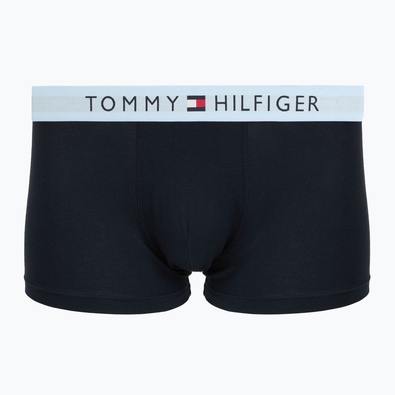 Мъжки боксерки Tommy Hilfiger Trunk WB 3 pairs dark ash/brzy blue/rouge 2