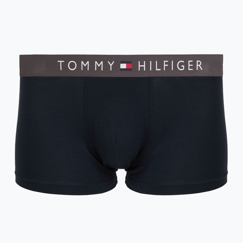Мъжки боксерки Tommy Hilfiger Trunk WB 3 pairs dark ash/brzy blue/rouge 3