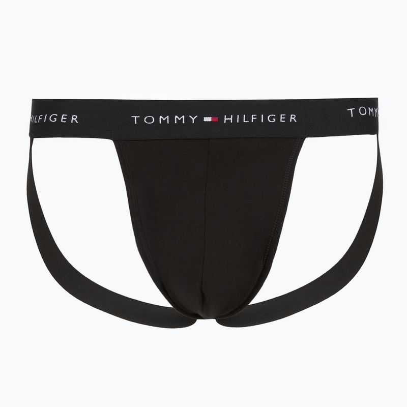 Мъжки слипове Tommy Hilfiger Cotton Jockst 3 pack black/black/black 2