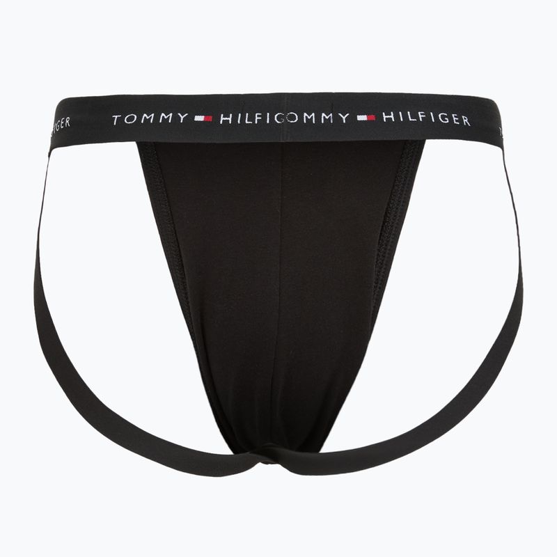 Мъжки слипове Tommy Hilfiger Cotton Jockst 3 pack black/black/black 3