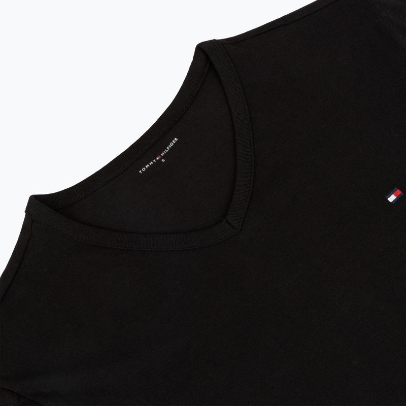 Мъжка тениска Tommy Hilfiger Cotton V-Neck black/black/black 3