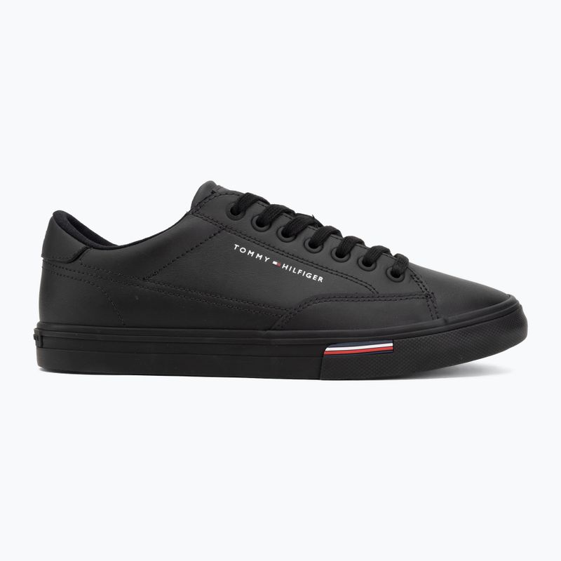 Мъжки кецове Tommy Hilfiger Vulc Core RBW Long Lace Leather black 2