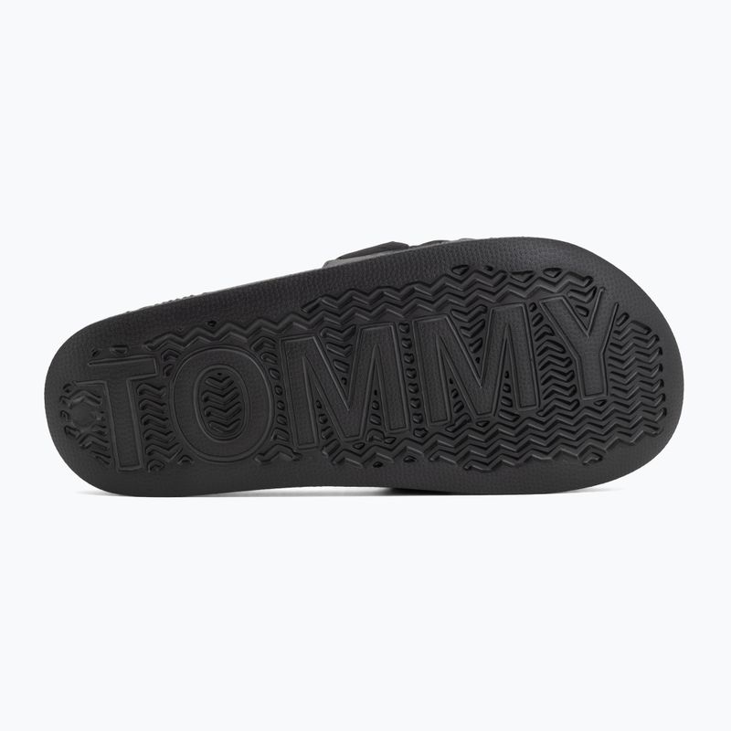Дамски чехли Tommy Jeans Braided black 4
