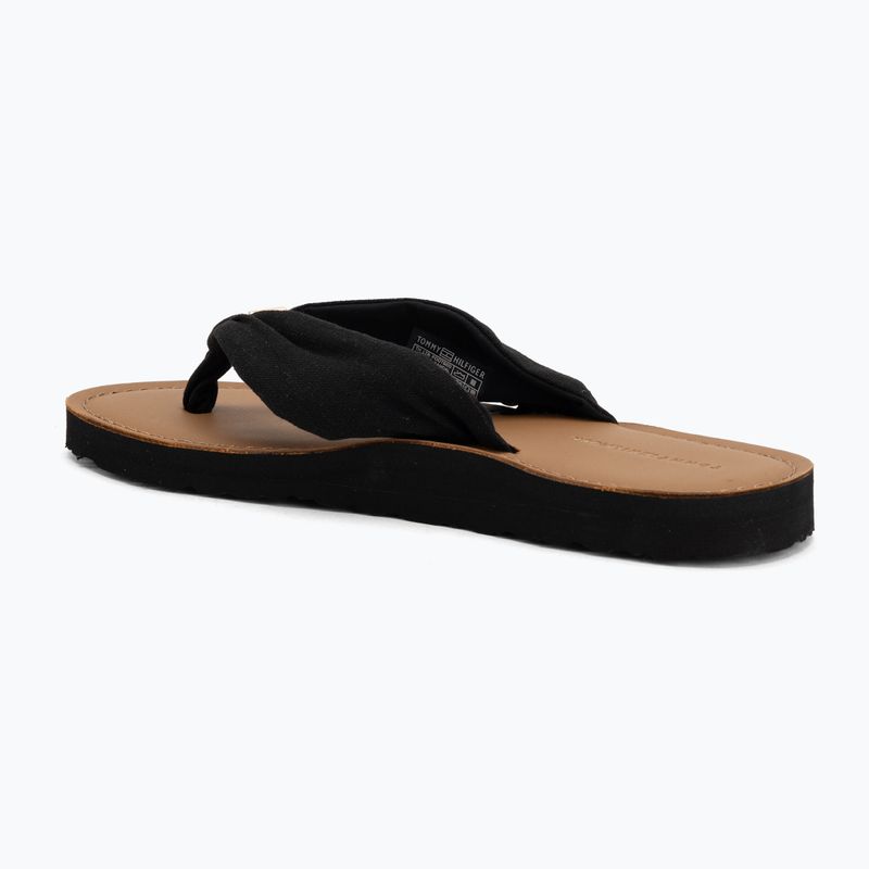 Дамски джапанки Tommy Hilfiger Footbed Summer Sandal Leather black 3