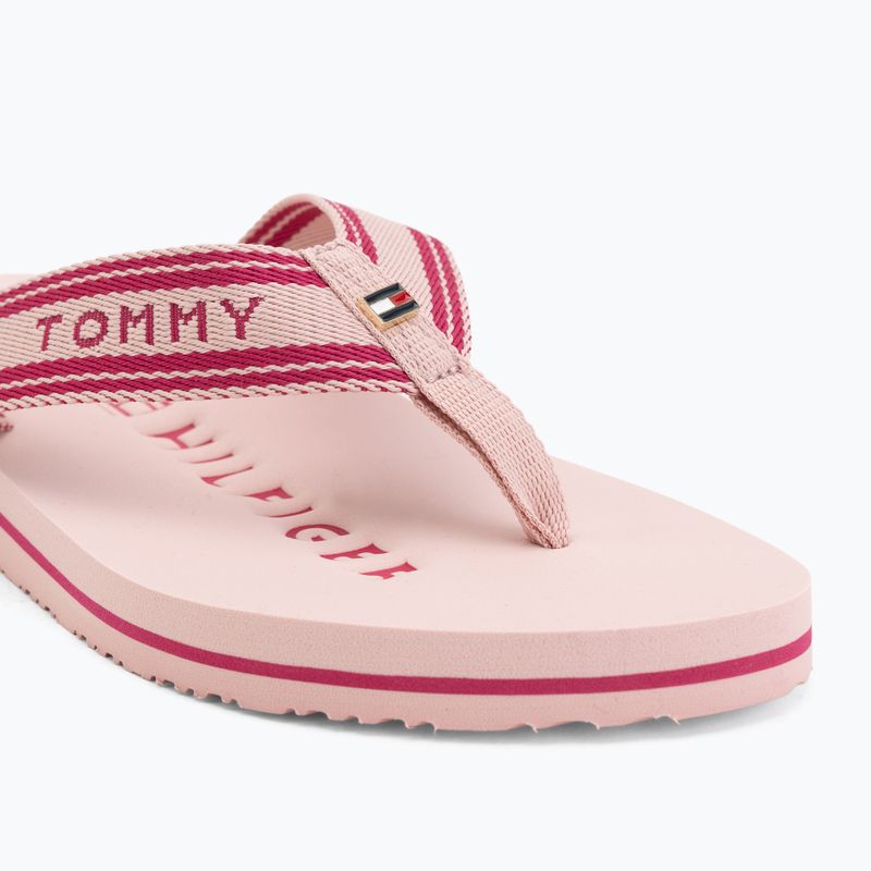 Дамски джапанки Tommy Hilfiger Webbing Summer Sandal foggy pink 7