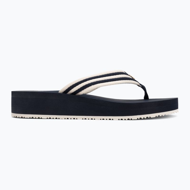 Дамски джапанки Tommy Hilfiger Stripe Summer space blue 2