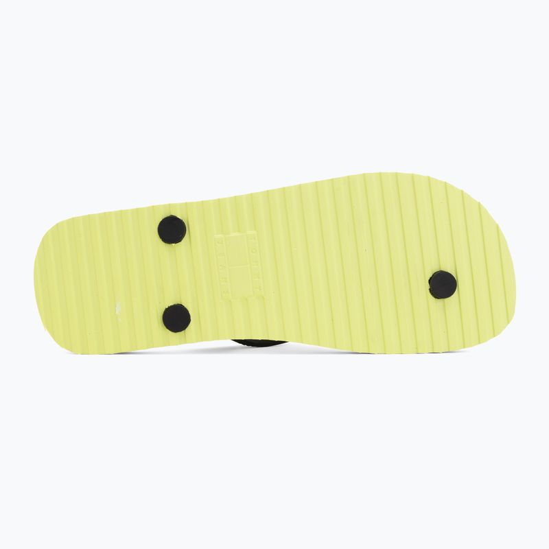 Дамски джапанки Tommy Jeans Logo Summer lime essence/black 4