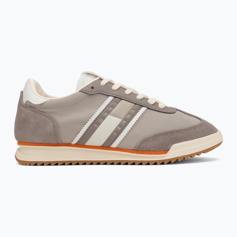 Мъжки обувки Tommy Jeans Retro Runner Cleated Mix porcini taupe 2