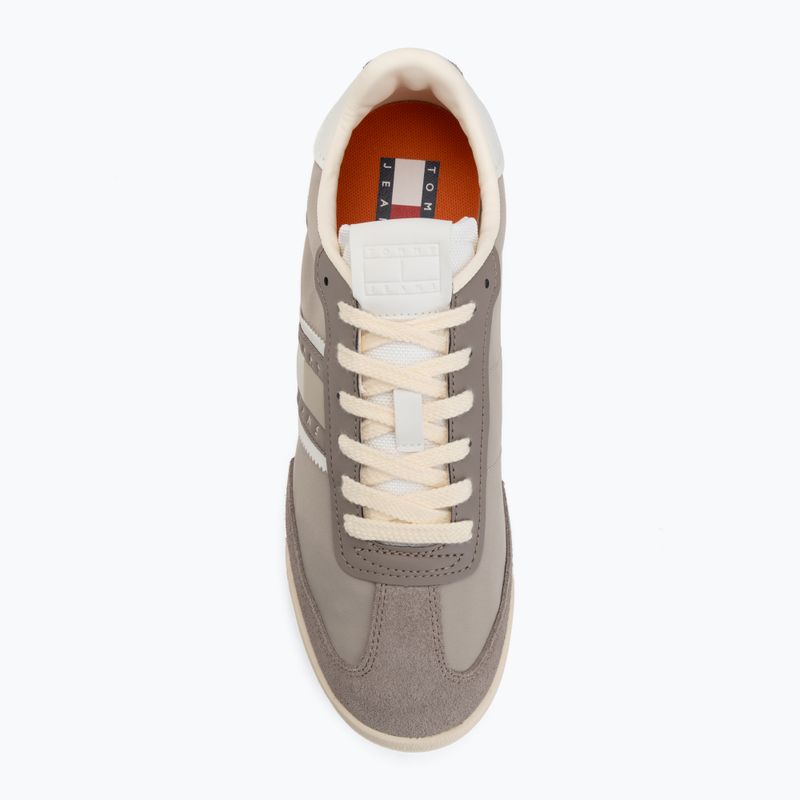 Мъжки обувки Tommy Jeans Retro Runner Cleated Mix porcini taupe 5