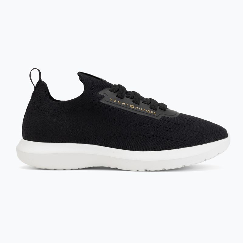 Дамски обувки Tommy Hilfiger Knit Extralight Runner black 2