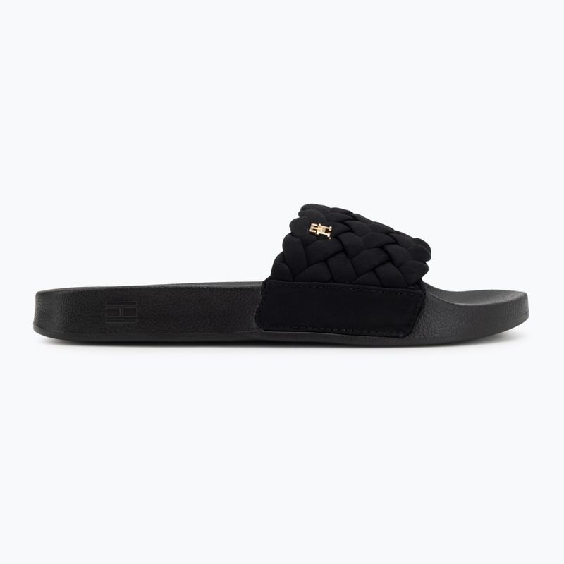 Дамски чехли Tommy Hilfiger Braided Pool black 2
