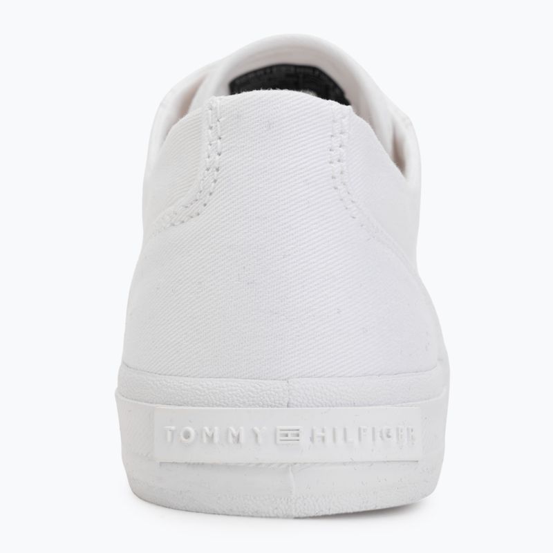 Дамски кецове Tommy Hilfiger Foxing Sneaker Canvas white 6