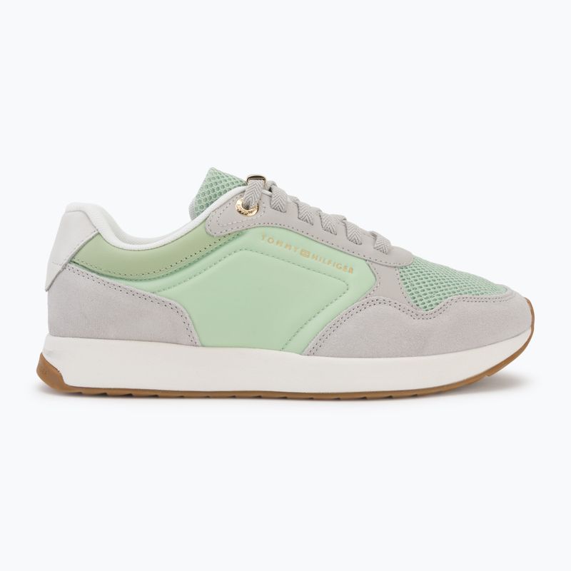 Дамски обувки Tommy Hilfiger Chic Eva Runner Mesh gentle jade/grey whisper 2