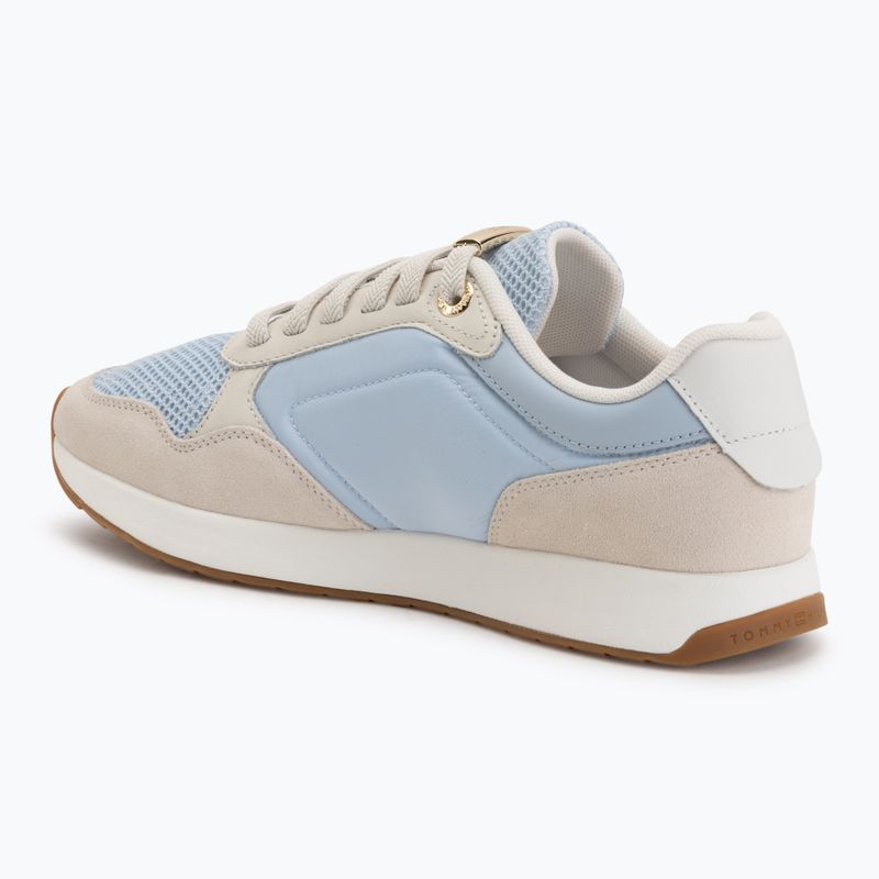 Дамски обувки Tommy Hilfiger Chic Eva Runner Mesh breezy blue/soft cream 3