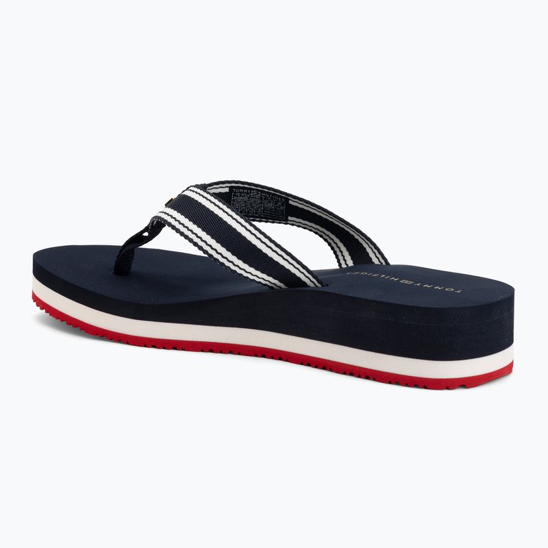 Дамски джапанки Tommy Hilfiger Flag Print Summer Sandal rwb 3