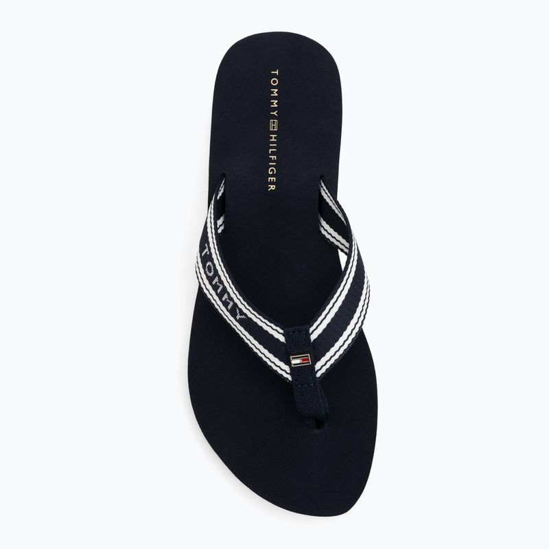 Дамски джапанки Tommy Hilfiger Flag Print Summer Sandal rwb 5