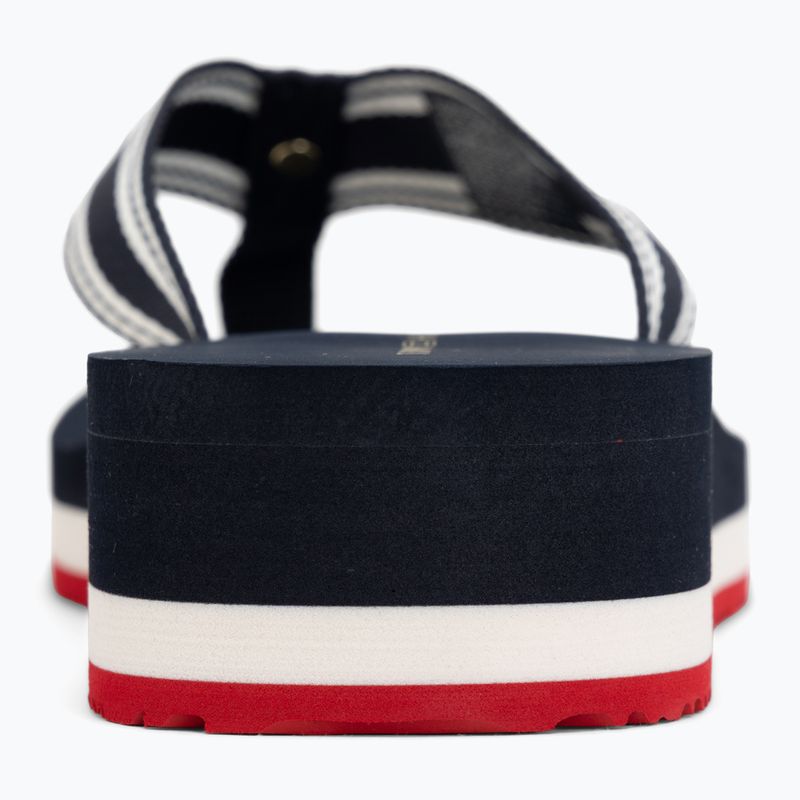 Дамски джапанки Tommy Hilfiger Flag Print Summer Sandal rwb 6