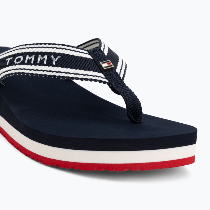 Дамски джапанки Tommy Hilfiger Flag Print Summer Sandal rwb 7
