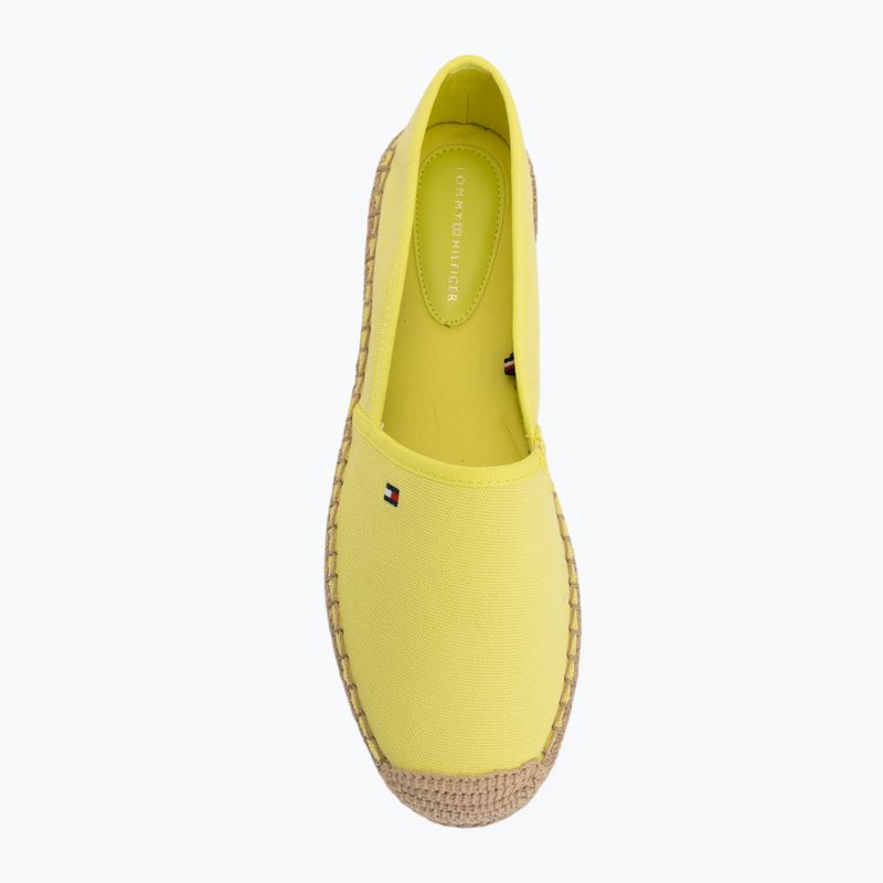 Дамски еспадрили  Tommy Hilfiger Flag Canvas lime 5