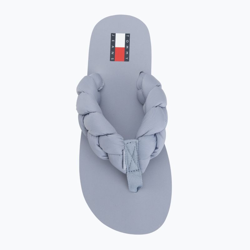 Дамски джапанки Tommy Hilfiger Braided Thong soaring skies 5