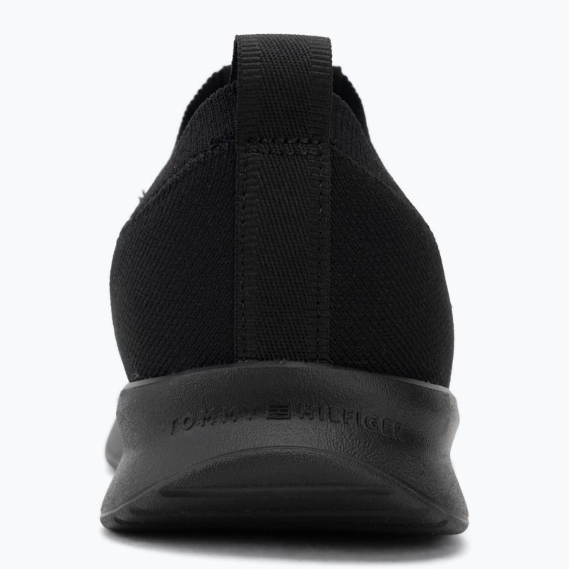 Мъжки обувки Tommy Hilfiger Lightweight Knitted Runner black 6