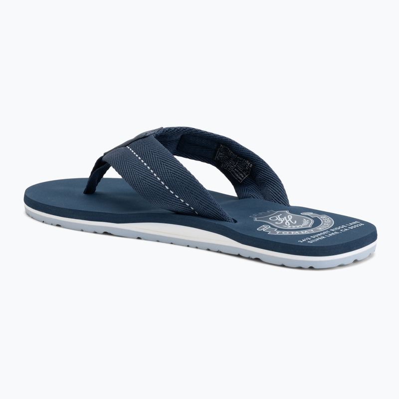 Мъжки джапанки Tommy Hilfiger Patch Beach Sandal aegean sea 3