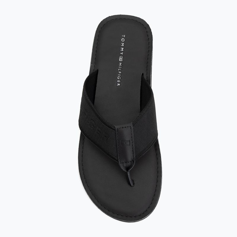 Мъжки джапанки Tommy Hilfiger Lbeach Sandal Leather black 5