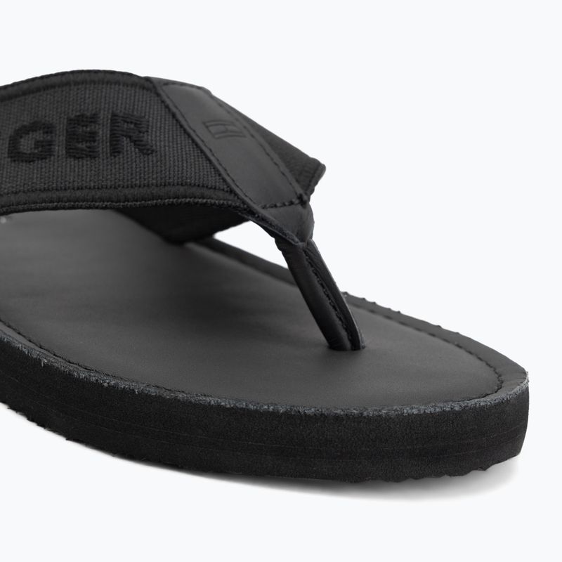 Мъжки джапанки Tommy Hilfiger Lbeach Sandal Leather black 7