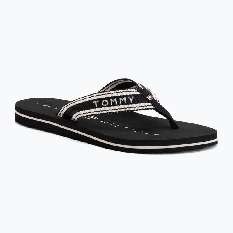 Дамски джапанки Tommy Hilfiger Webbing Summer Sandal black