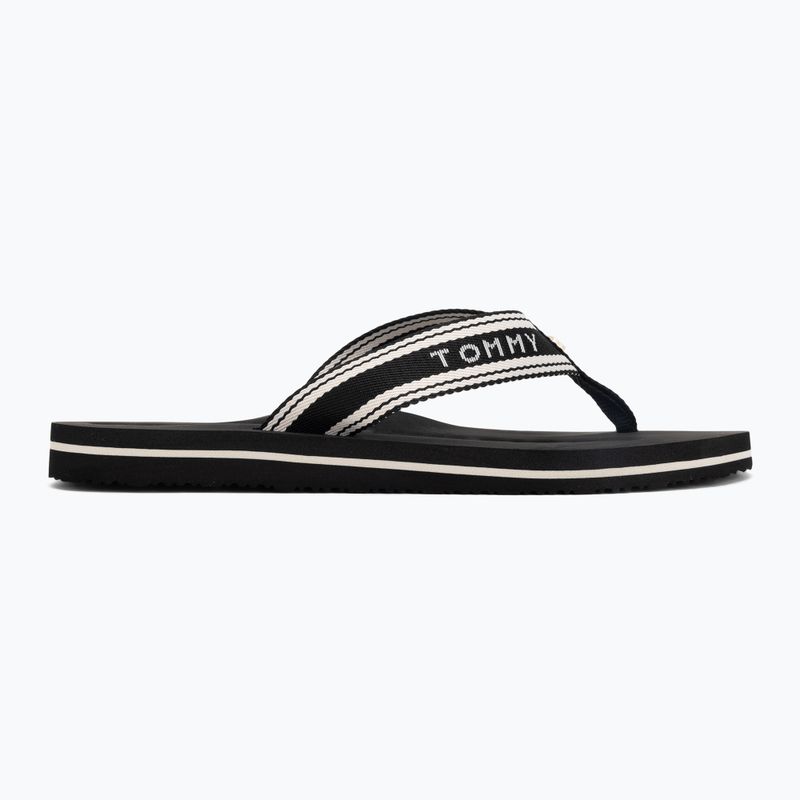 Дамски джапанки Tommy Hilfiger Webbing Summer Sandal black 2