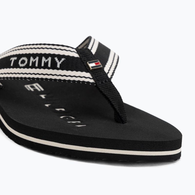 Дамски джапанки Tommy Hilfiger Webbing Summer Sandal black 7