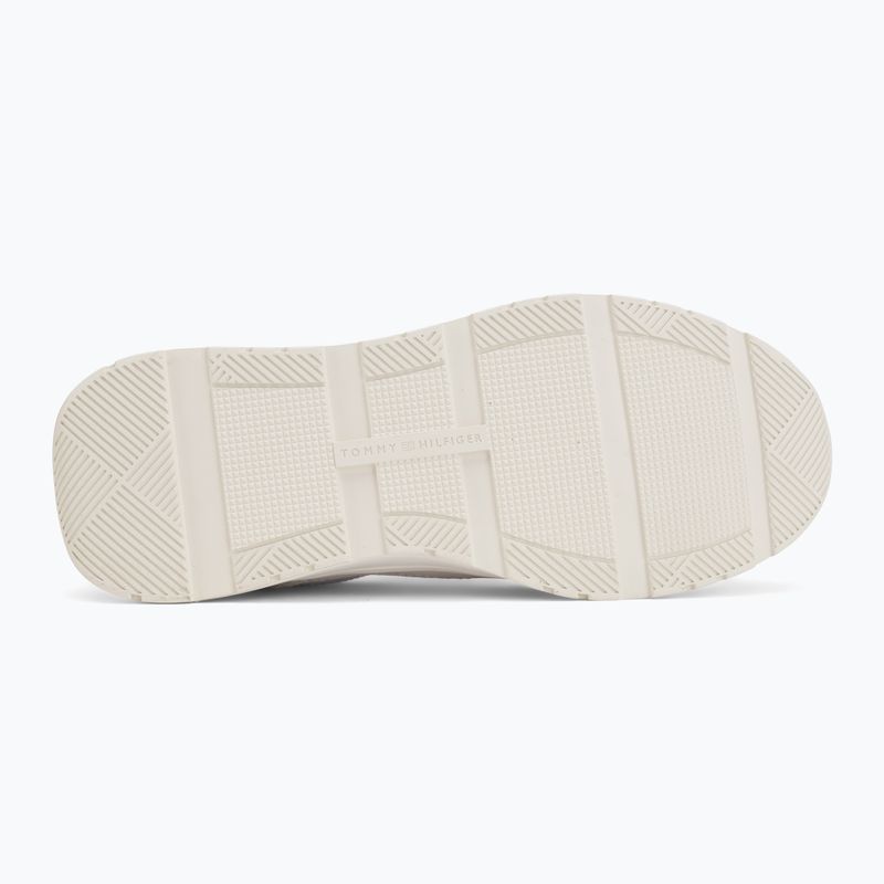 Дамски обувки Tommy Hilfiger Mix Material Runner white/ecru 4