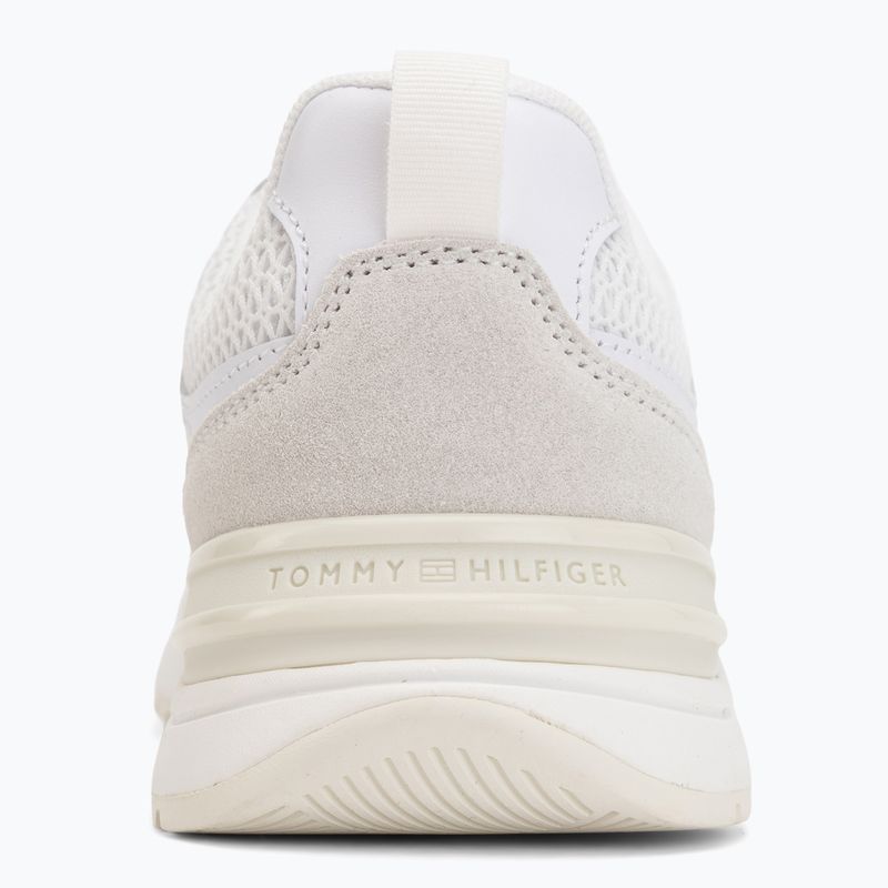 Дамски обувки Tommy Hilfiger Mix Material Runner white/ecru 6