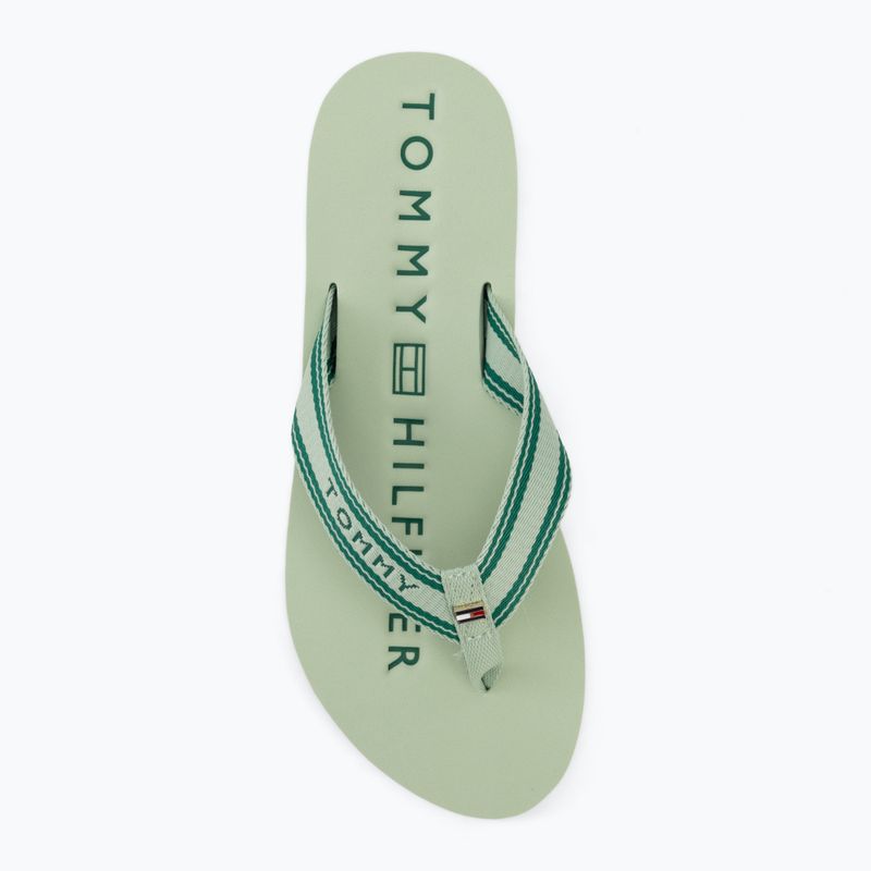 Дамски джапанки Tommy Hilfiger Webbing Summer Sandal gentle jade 5