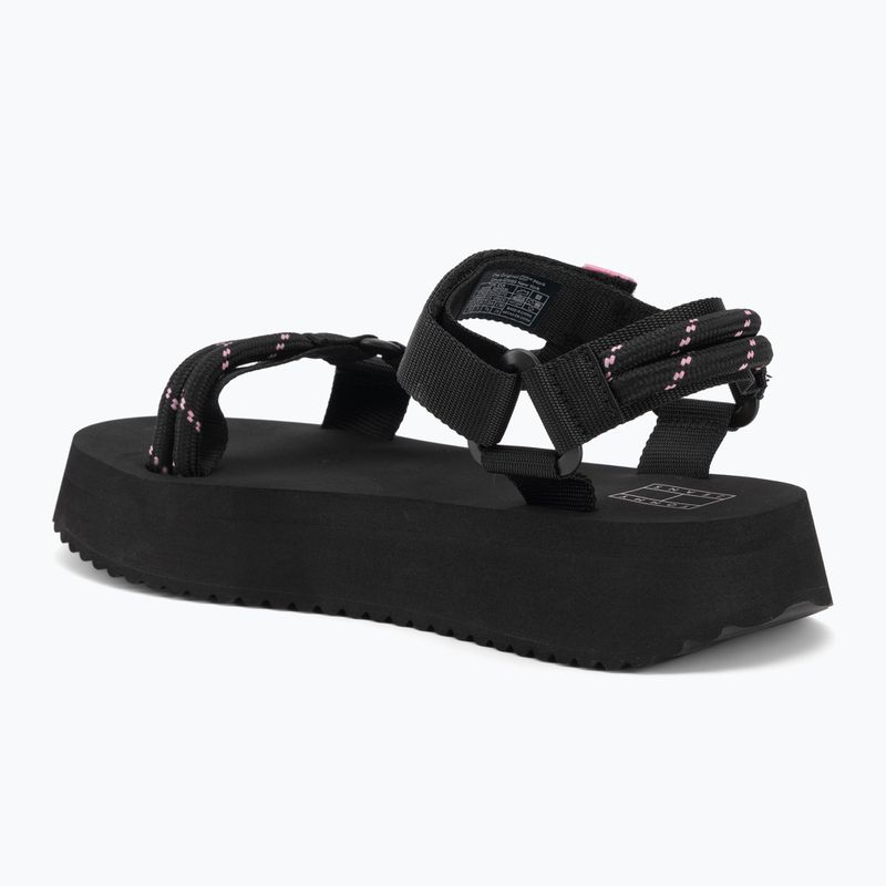 Дамски сандали Tommy Jeans Eva Rope черни 3