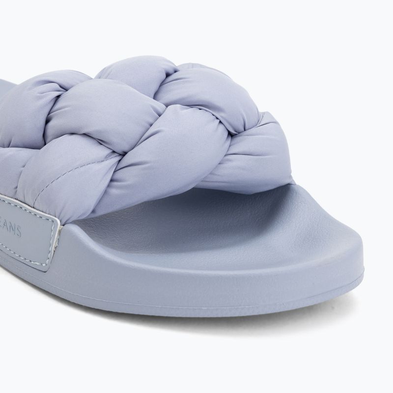 Дамски чехли Tommy Jeans Braided soaring skies 7