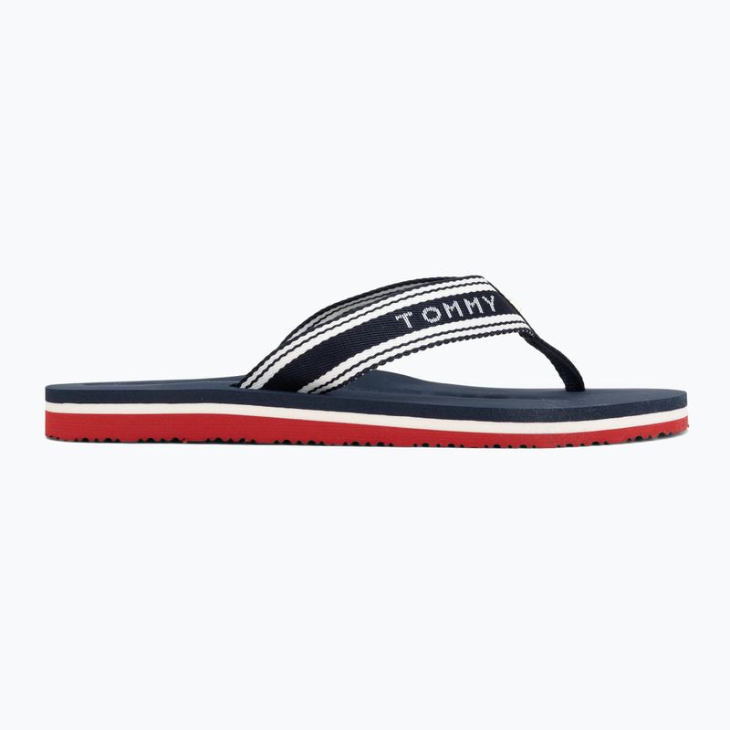 Дамски джапанки Tommy Hilfiger Webbing Summer Sandal rwb 2
