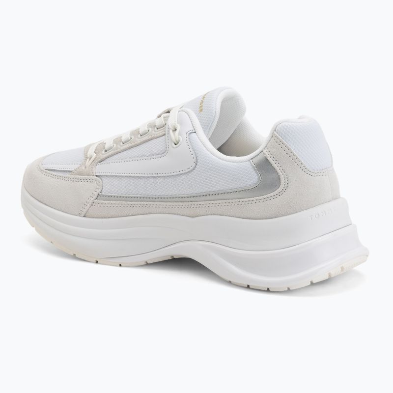 Дамски обувки Tommy Hulfiger Sporty Chic Runner white 3