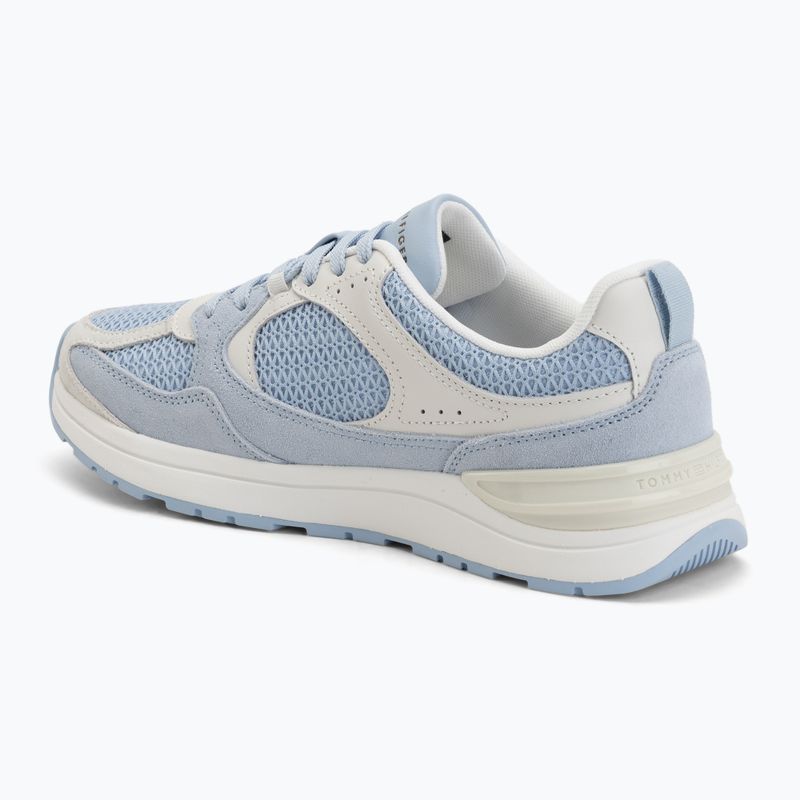 Дамски обувки Tommy Hilfiger Mix Material Runner brezzy blue/ecru 3